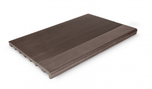 Ступень из ДПК ECODECKING коричневый