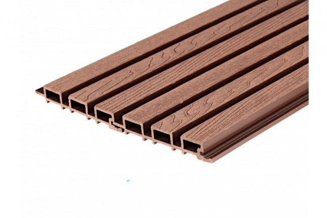 Реечная панель дпк Тимбертекс Кедр